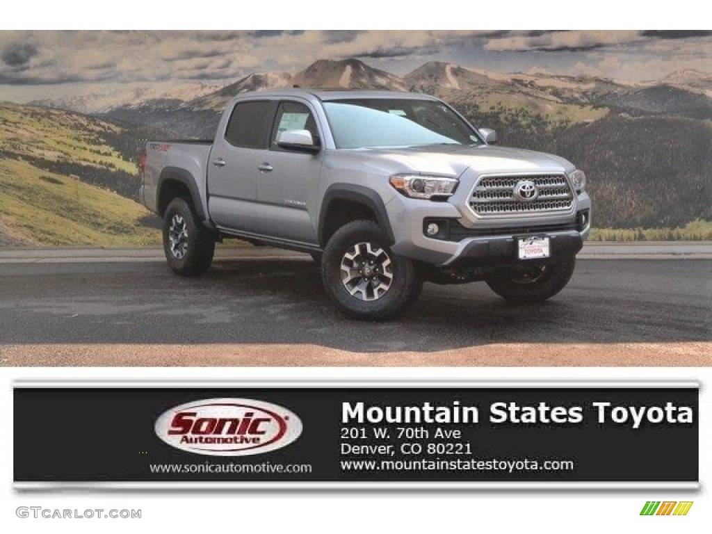 Silver Sky Metallic Toyota Tacoma