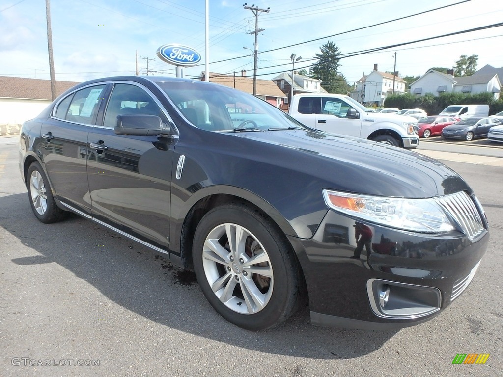 2009 MKS Sedan - Tuxedo Black Metallic / Charcoal Black photo #3