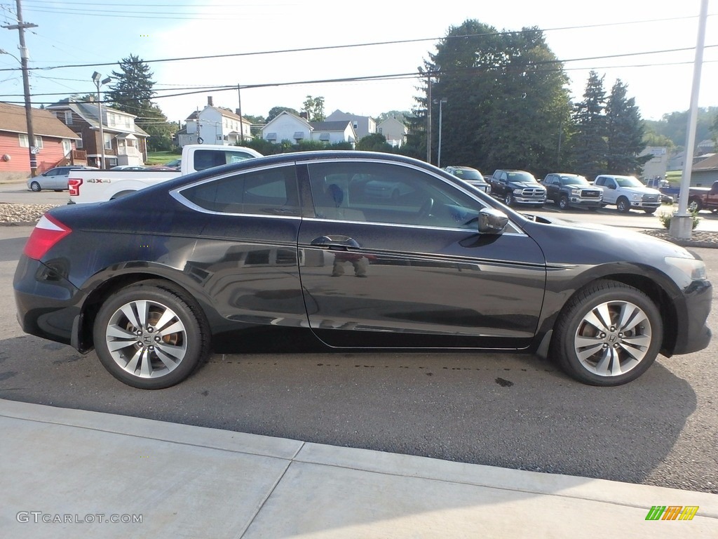 2008 Accord EX-L Coupe - Nighthawk Black Pearl / Black photo #4