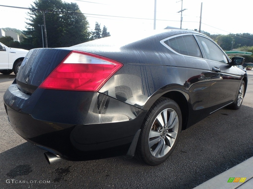 2008 Accord EX-L Coupe - Nighthawk Black Pearl / Black photo #5