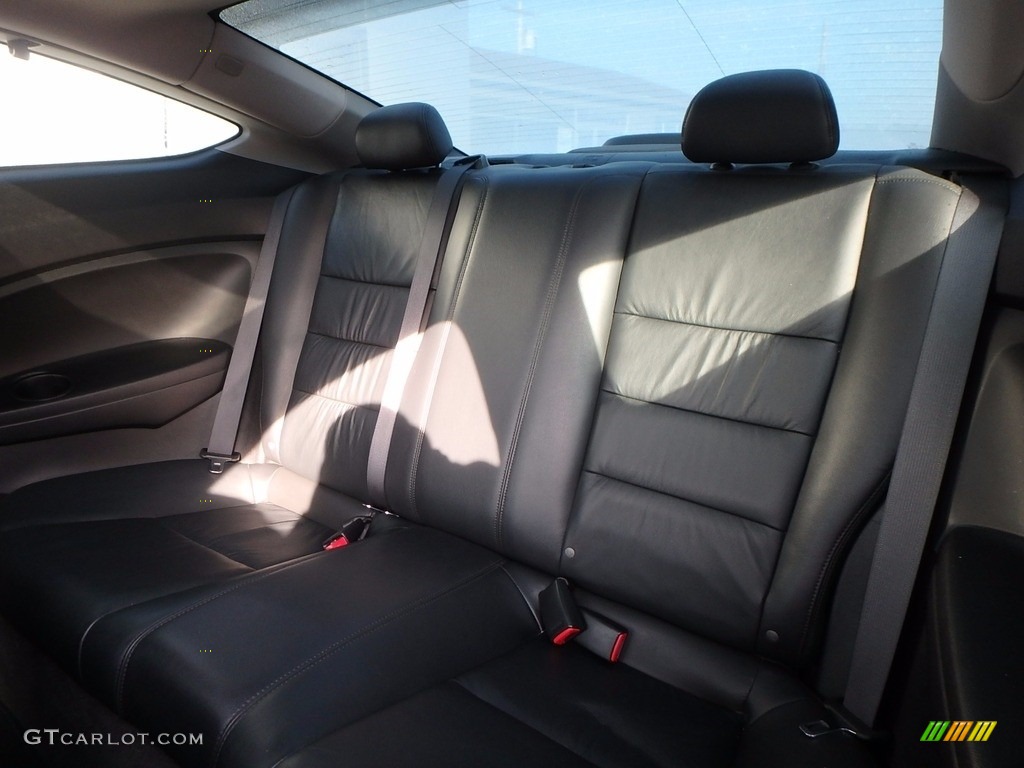 2008 Accord EX-L Coupe - Nighthawk Black Pearl / Black photo #10