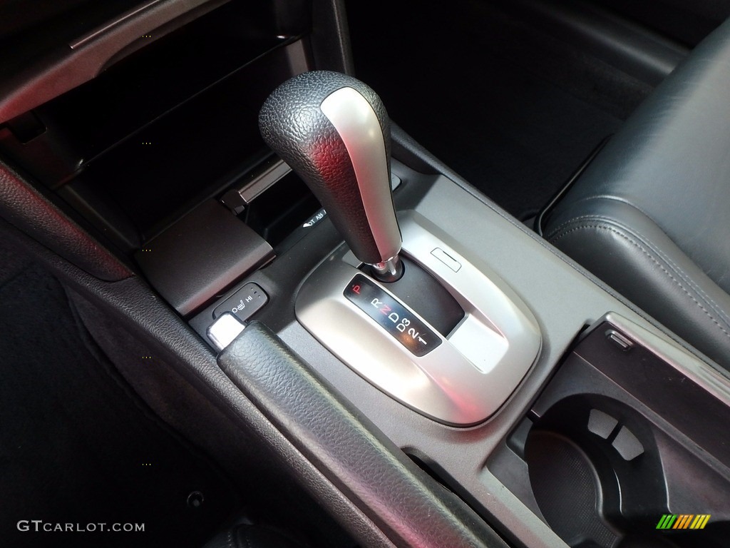 2008 Accord EX-L Coupe - Nighthawk Black Pearl / Black photo #17