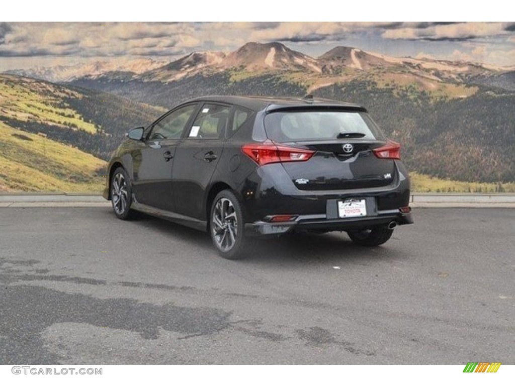 2017 Corolla iM  - Black Sand Pearl / Black photo #3