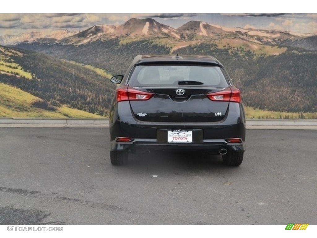 2017 Corolla iM  - Black Sand Pearl / Black photo #4