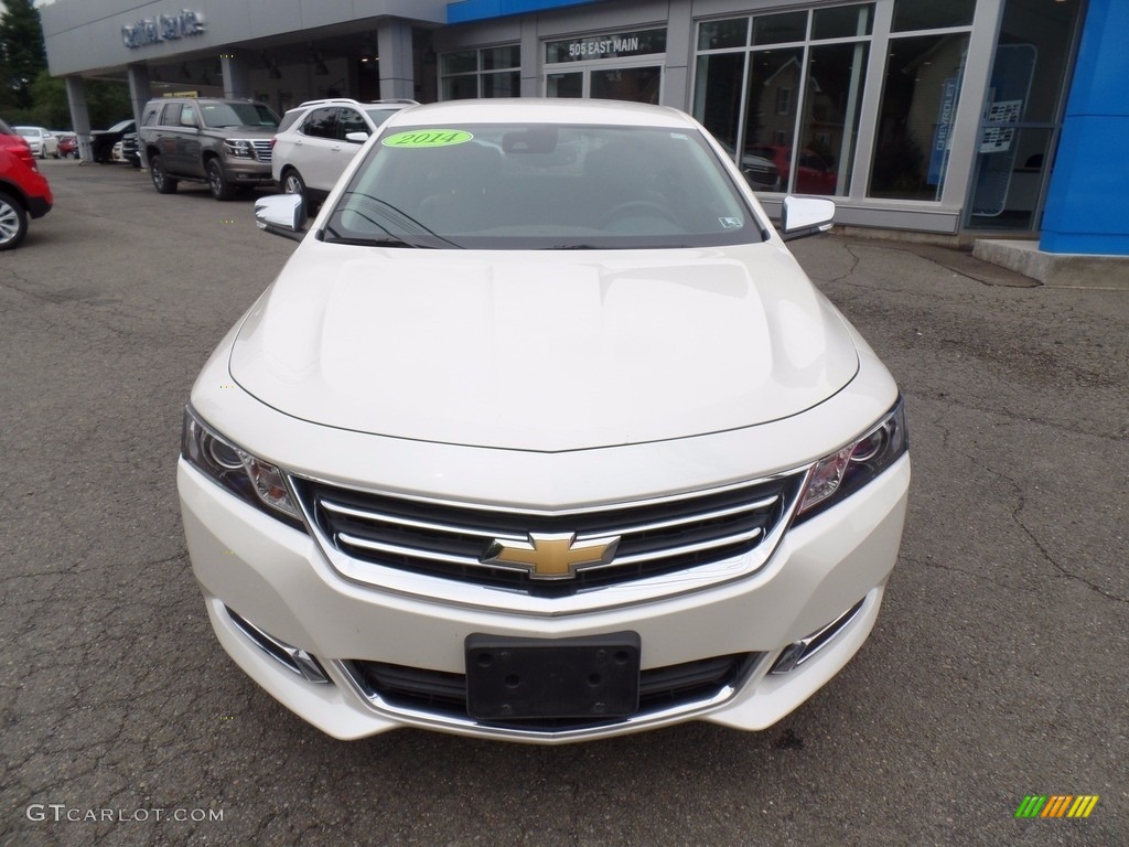 2014 Impala LT - White Diamond Tricoat / Jet Black/Brownstone photo #3