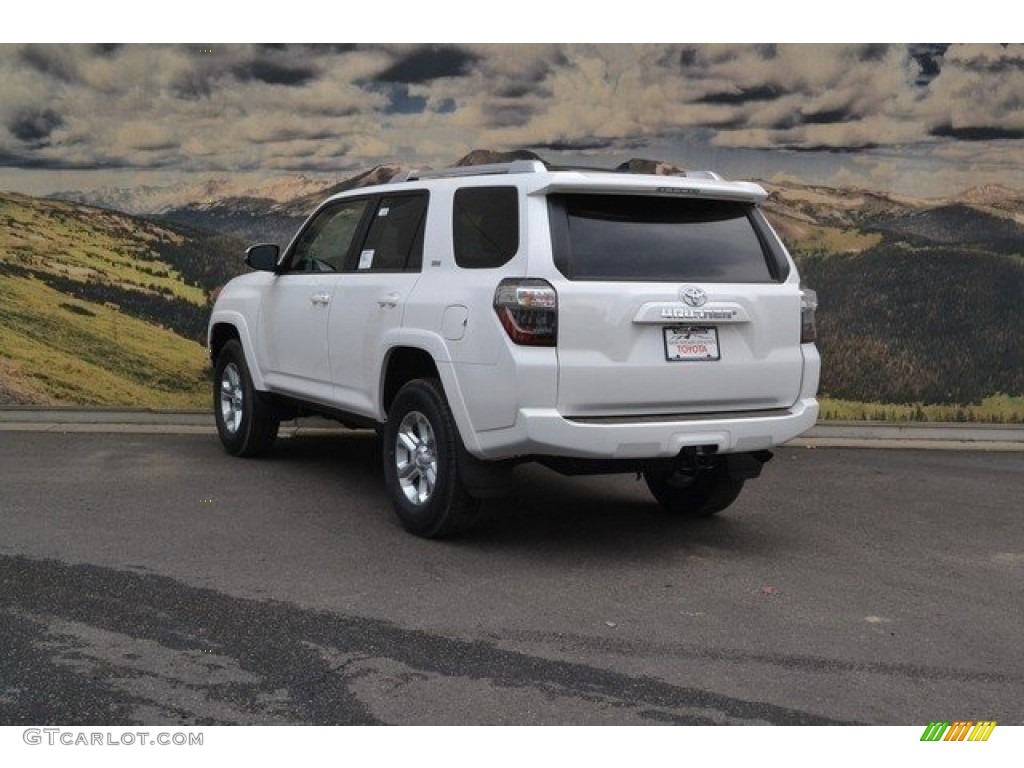 2017 4Runner SR5 Premium 4x4 - Super White / Black photo #3