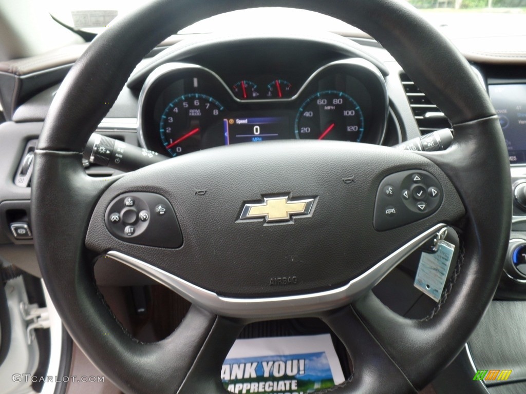 2014 Impala LT - White Diamond Tricoat / Jet Black/Brownstone photo #17