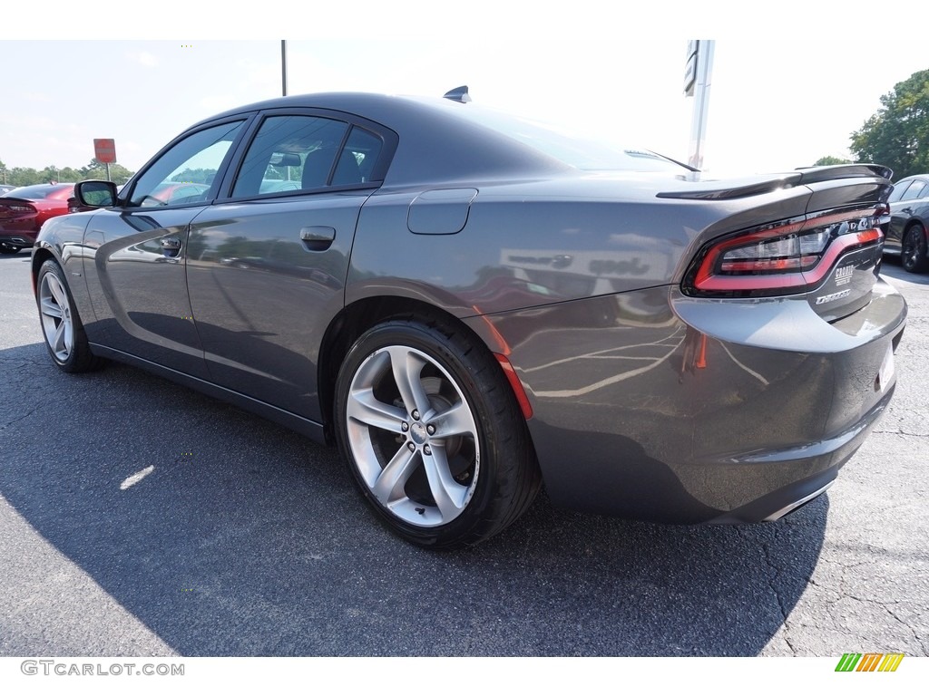 2016 Charger R/T - Granite Crystal Metallic / Black photo #5