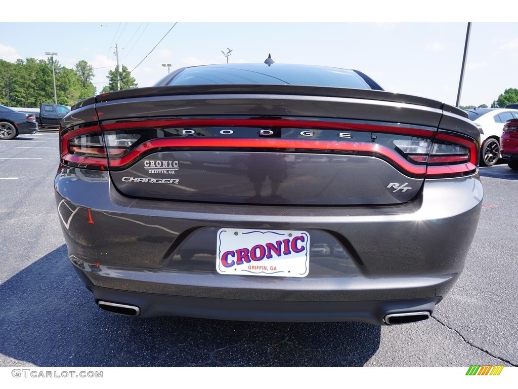 2016 Charger R/T - Granite Crystal Metallic / Black photo #6