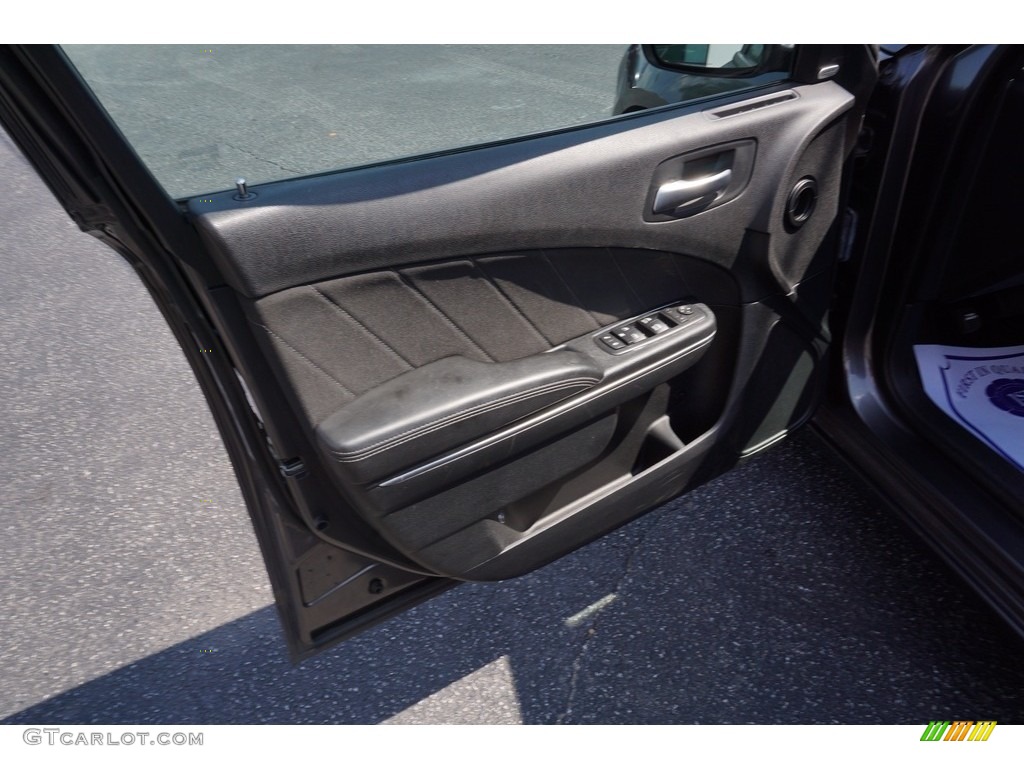 2016 Charger R/T - Granite Crystal Metallic / Black photo #14