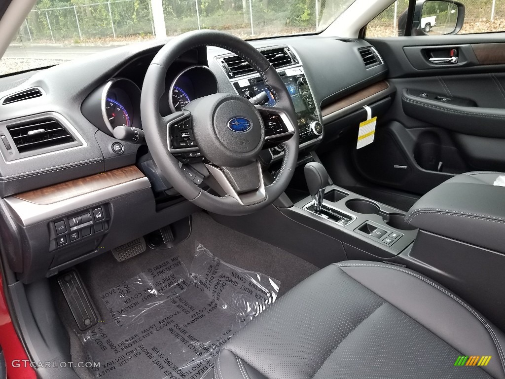 Black Interior 2018 Subaru Outback 3.6R Limited Photo #122617469