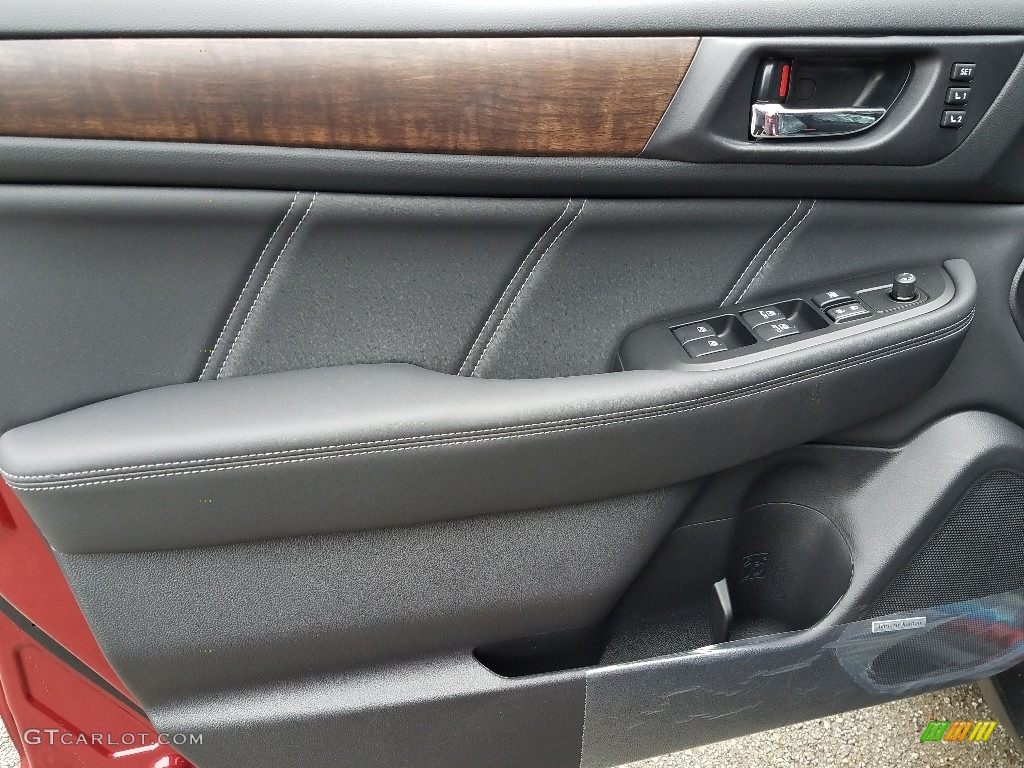 2018 Subaru Outback 3.6R Limited Black Door Panel Photo #122617493