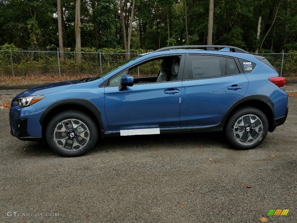 Quartz Blue Pearl 2018 Subaru Crosstrek 2.0i Premium Exterior Photo #122618183