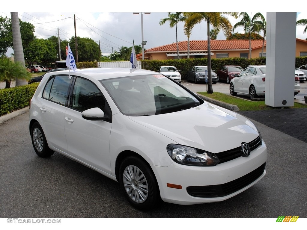 2014 Golf 2.5L 4 Door - Candy White / Titan Black photo #1