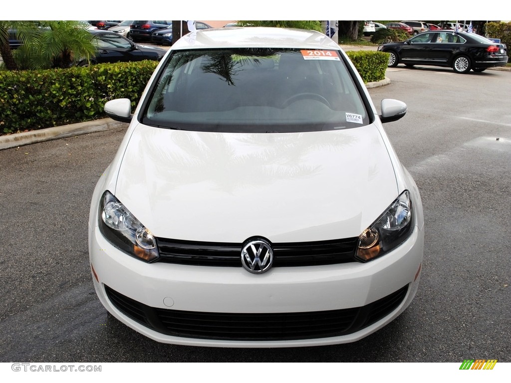 2014 Golf 2.5L 4 Door - Candy White / Titan Black photo #3