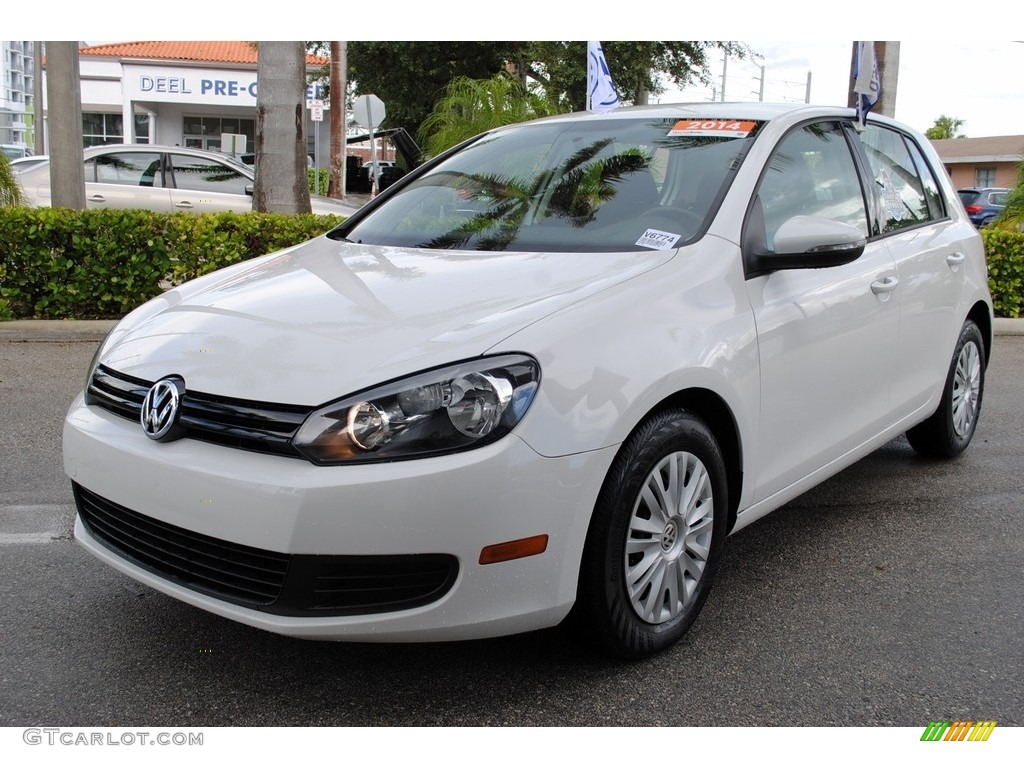 2014 Golf 2.5L 4 Door - Candy White / Titan Black photo #5