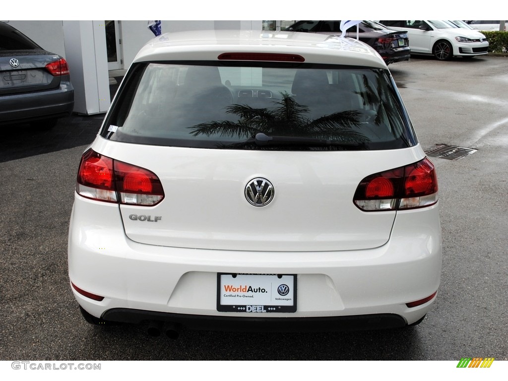 2014 Golf 2.5L 4 Door - Candy White / Titan Black photo #8