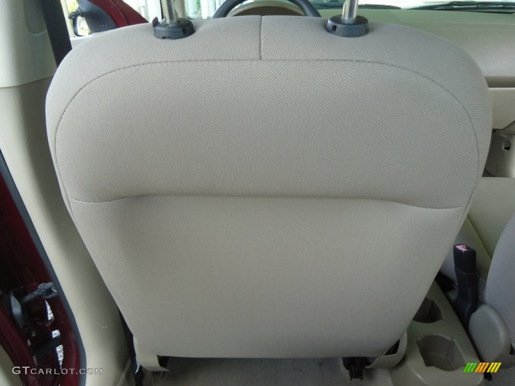 2007 Focus ZX4 S Sedan - Dark Toreador Red Metallic / Dark Pebble/Light Pebble photo #49