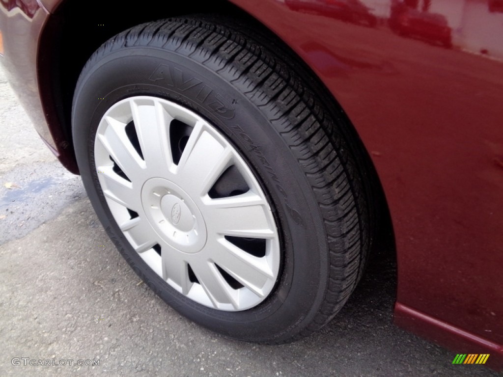 2007 Focus ZX4 S Sedan - Dark Toreador Red Metallic / Dark Pebble/Light Pebble photo #53