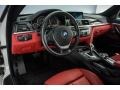 Coral Red Controls Photo for 2017 BMW 4 Series #122619086