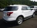 2017 Oxford White Ford Explorer XLT 4WD  photo #2