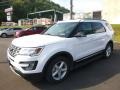 2017 Oxford White Ford Explorer XLT 4WD  photo #5