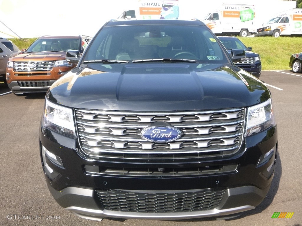 2017 Explorer Limited 4WD - Shadow Black / Ebony Black photo #4