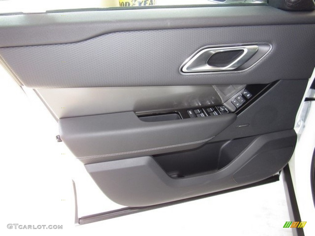 2018 Land Rover Range Rover Velar S Ebony Door Panel Photo #122620235
