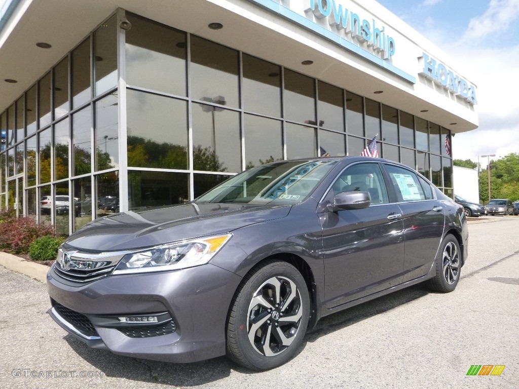 2017 Accord EX Sedan - Modern Steel Metallic / Gray photo #1