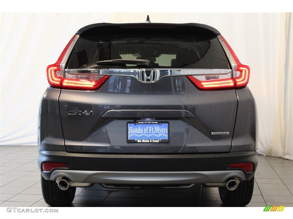 2017 CR-V Touring - Modern Steel Metallic / Gray photo #5