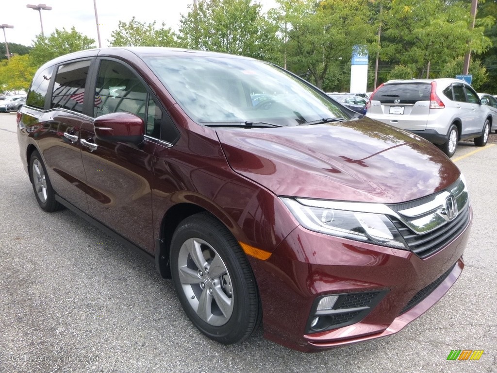 2018 Odyssey EX-L - Deep Scarlet Pearl / Mocha photo #5