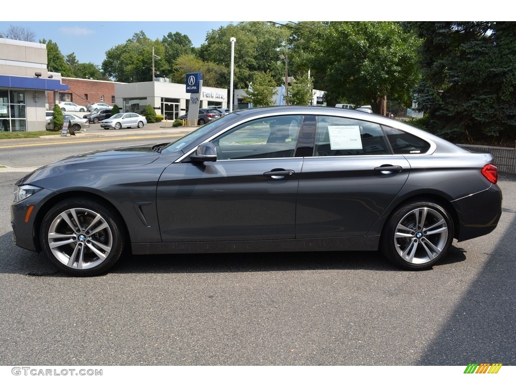 2018 4 Series 430i xDrive Gran Coupe - Mineral Grey Metallic / Black photo #5