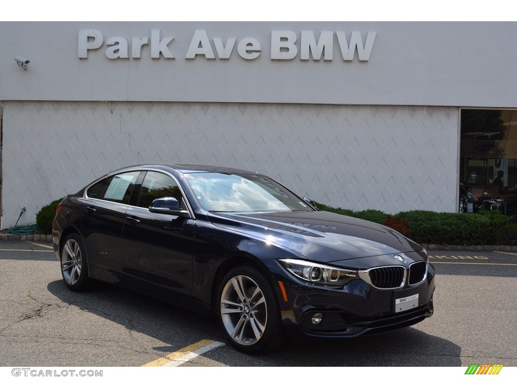 2018 4 Series 430i xDrive Gran Coupe - Imperial Blue Metallic / Cognac photo #1