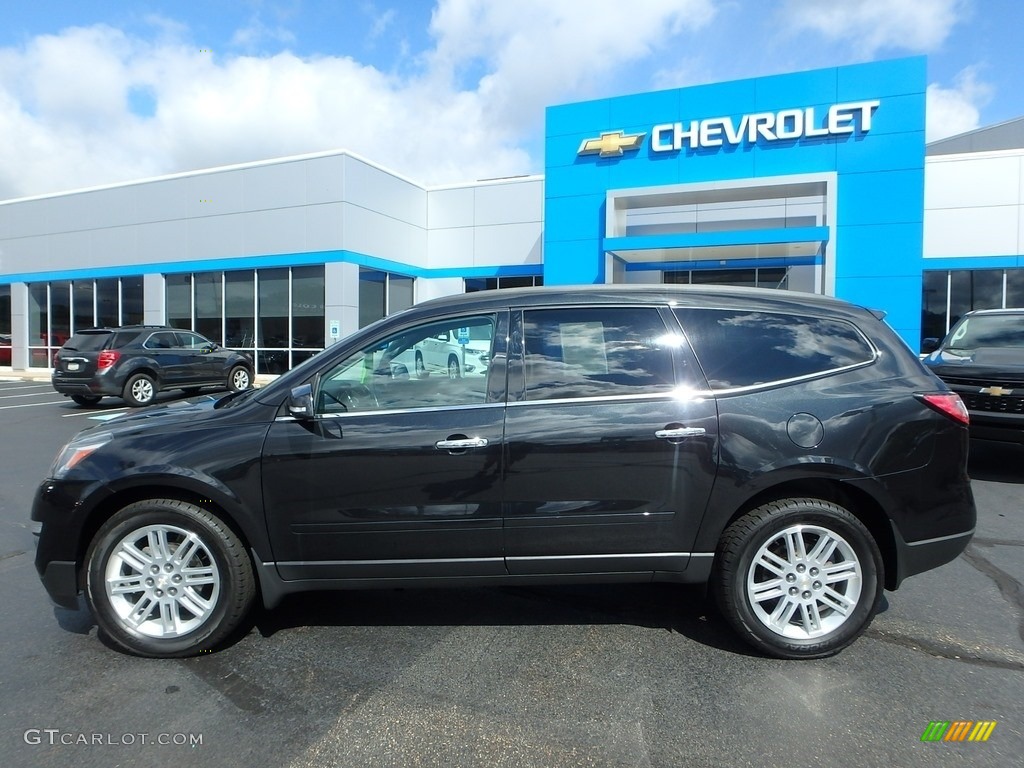 2015 Traverse LT AWD - Black Granite Metallic / Ebony photo #3