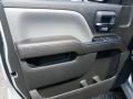 2018 Silver Ice Metallic Chevrolet Silverado 1500 Custom Crew Cab 4x4  photo #8