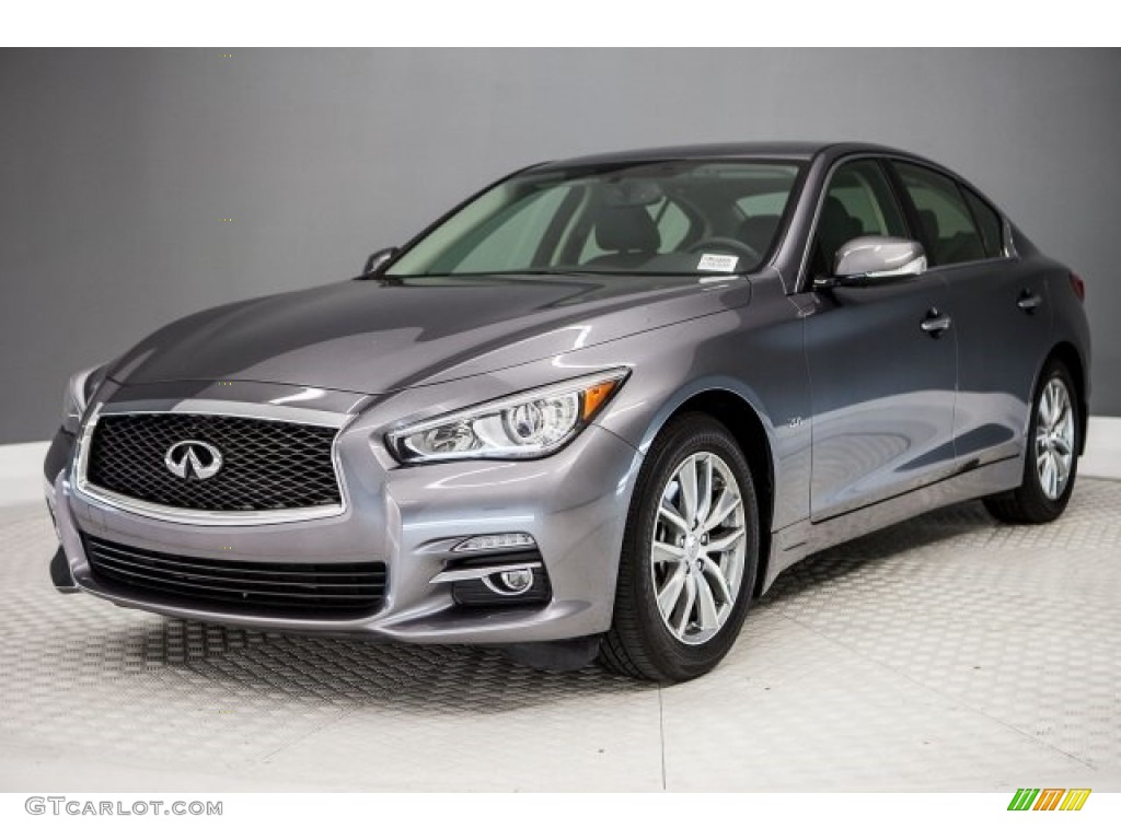 Graphite Shadow 2017 Infiniti Q50 2.0t Exterior Photo #122624584