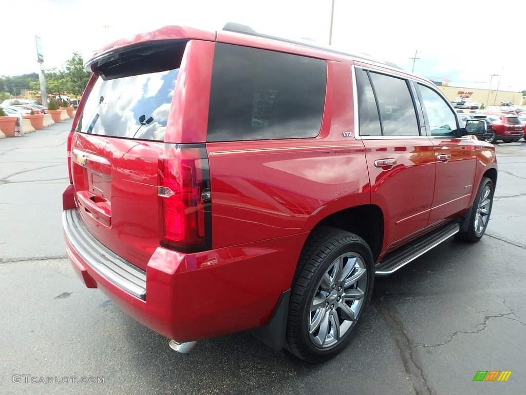 2015 Tahoe LTZ 4WD - Crystal Red Tintcoat / Cocoa/Dune photo #8