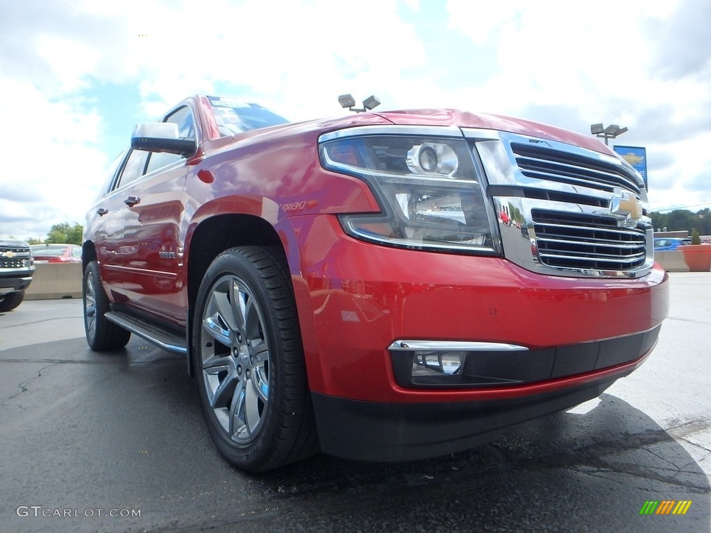 2015 Tahoe LTZ 4WD - Crystal Red Tintcoat / Cocoa/Dune photo #12