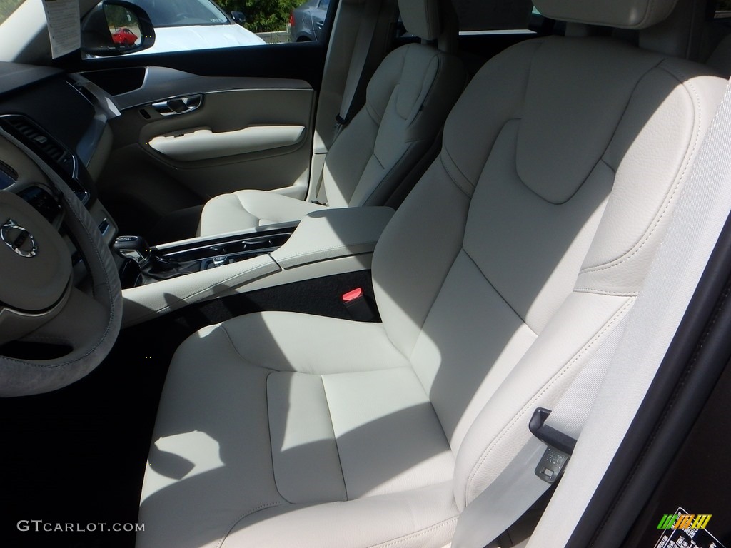 2018 XC90 T6 AWD Momentum - Pine Grey Metallic / Blonde photo #7