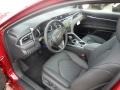 Black 2018 Toyota Camry XLE V6 Interior Color