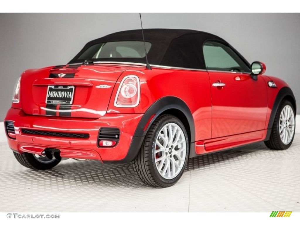 2015 Roadster John Cooper Works - Chili Red / Lounge Championship Red Leather photo #31