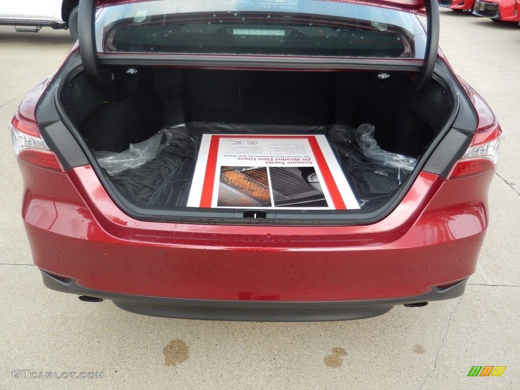 2018 Camry XLE V6 - Ruby Flare Pearl / Black photo #5