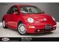 2004 Uni Red Volkswagen New Beetle GLS Coupe #122623040