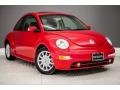 2004 Uni Red Volkswagen New Beetle GLS Coupe  photo #12