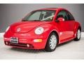 2004 Uni Red Volkswagen New Beetle GLS Coupe  photo #14