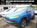 2018 Hydro Blue Pearl Jeep Cherokee Trailhawk 4x4  photo #1