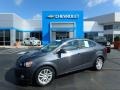 Cyber Gray Metallic 2012 Chevrolet Sonic LT Sedan