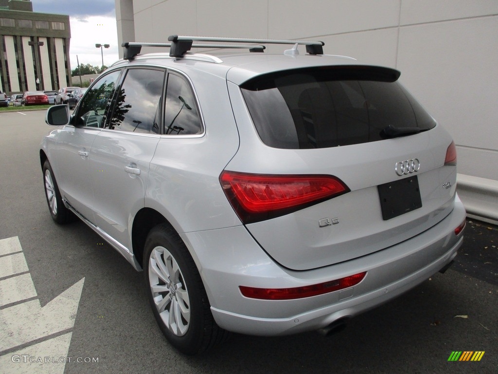 2013 Q5 2.0 TFSI quattro - Ice Silver Metallic / Black photo #3