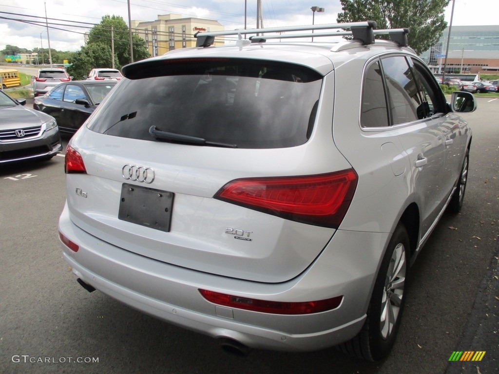 2013 Q5 2.0 TFSI quattro - Ice Silver Metallic / Black photo #5