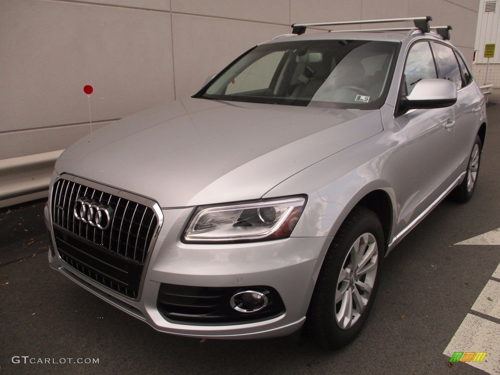 2013 Q5 2.0 TFSI quattro - Ice Silver Metallic / Black photo #10